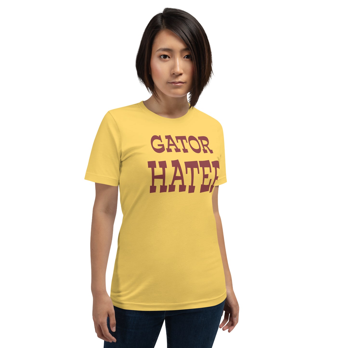 Gator Hater Garnet Logo Unisex t-shirt S-XL